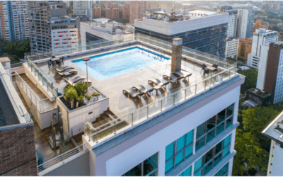 Low Cost El Poblado One Bedroom Great Rental Unit Featuring Incredible Rooftop Pool