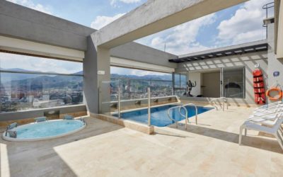 El Poblado Unit Featuring Private Terrazzo with Four Entrances & Rooftop Resort Style Amenities