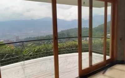 Enormous El Poblado 8,000 sq. ft. House with Wrap-around  Terrazzo, One+ Acre Grounds, and Sweeping Valley Views