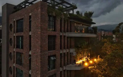 New, Wow Factor, El Poblado Loft Set in Natural Lush Green Sanctuary With Private Terrace