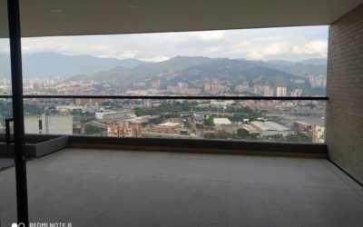 Almost New El Poblado 20th Floor Apartment With Fantastic Views, Multiple Balconies, and Low HOA Fees