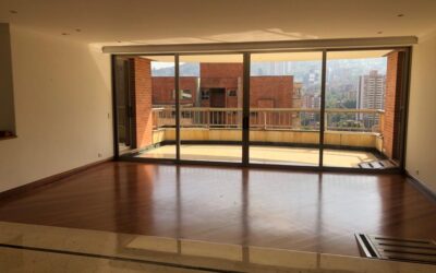 Sun-Drenched 13th Floor El Poblado (Provenza Adjacent) Condo With Panoramic Views, Hardwood Flooring and Huge Balcony