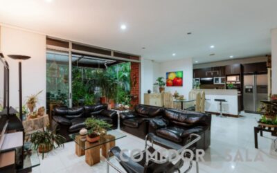 First Floor El Poblado 3BR Just Outside the Golden Mile Complete With Private Terrace Surrounded By Greenery