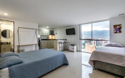 Price Reduced! The Lowest Priced Short-Term Rental Apartments In El Poblado WIth Low HOA Fees, Shared Rooftop Terrace, and Turnkey Pricing