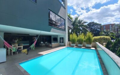 Rare Find! Two-Level, 5BR Apartment With Private Pool and Terrace In Central El Poblado Location