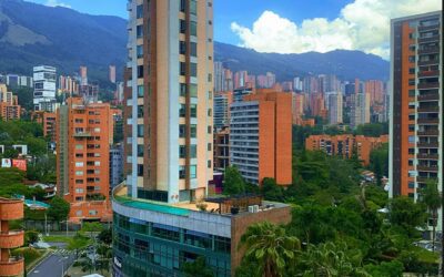 10th Floor El Poblado 3BR Apartment With Two Units Per Floor and Complete Amenities