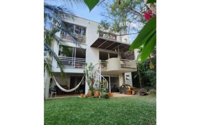 Three Level Gated Community Home in The Heart Of San Lucas (El Poblado) With High Ceilings and Backyard Space