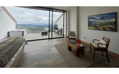 One Bedroom Daily Rental Suite Located in El Peñol – Lake Views With Shared Rooftop Terrace and Jacuzzi