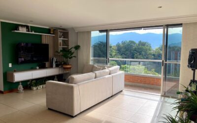 3BR La Frontera (Envigado) Apartment With Covered Balcony and Terrace – Low Carrying Costs And Easy Access To El Poblado