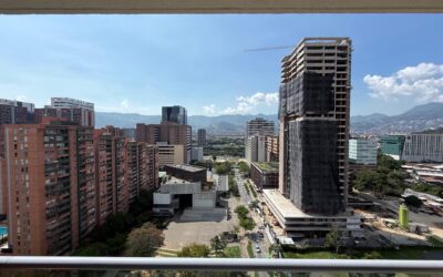 Low Fee, Newly Constructed 2BR Cuidad del Rio (El Poblado) Apartment With Complete Amenities