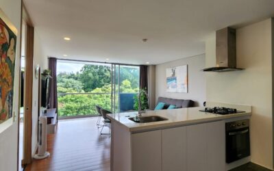 Fairly New, 1BR El Poblado Apartment In Great Location Walkable To Avenida El Poblado