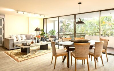 Completely Remodeled – Like New! 3BR El Poblado Apartment With Modern Lighting and Open Concept Kitchen