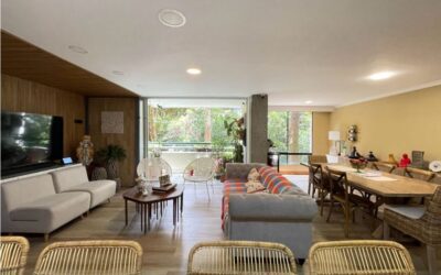 1,356 Sq Ft El Poblado Apartment – Steps From Entertainment, Two Balconies, Green Views, and Perfect For A Monthly Rental
