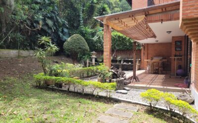 Corner Unit, 3BR Envigado Home In Gated Community Of Just 22 Homes – High Ceilings, Patio Space, and Backyard