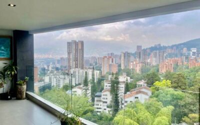 Brand New El Poblado Penthouse Offering Quick Access To Provenza and El Tesoro – Direct Elevator and 12th Floor Private Terrace of 1,474 Sq Ft Finished To Your Liking