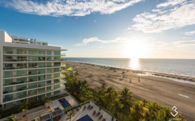 Stunning 3BR Apartment in Cartagena With Wrap-Around Balcony And Ocean Views
