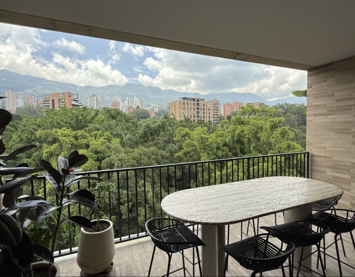 New residential towers in Medellin's El Poblado — a modern 2BR with pool and gym can be purchased for $120,000-200,000