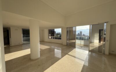 Stunning Views! 4BR Penthouse with Five Balconies in the El Tesoro Sector of El Poblado